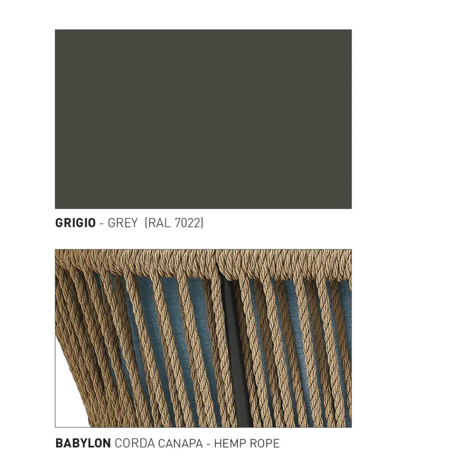 Tuinlamp in aluminium en vezel Made in Italy - Cricket van Varaschin Viadurini