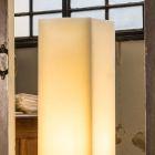 Hoogwaardige waslamp met gekrast effect, gemaakt in Italië - Dalila Viadurini