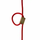 Lamp in beukenhout en zwevend keramiek gemaakt in Italië, Azië Viadurini