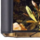 Grilli Zarafa maakte Italië massief houten nachtkastje / tafellamp Viadurini