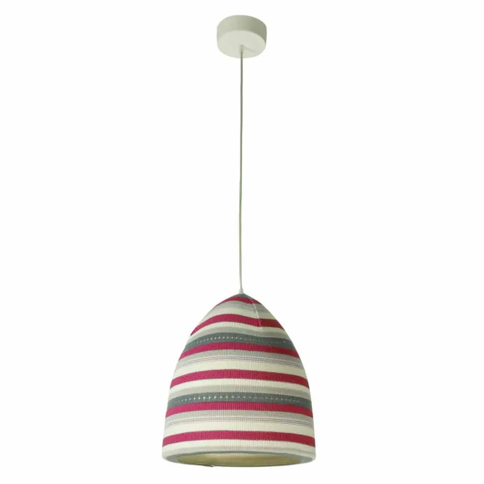 Hanglamp Nebulite en wol In.es.artdesign Flower Stripe Viadurini