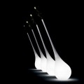 Design kunststof lamp met lichtgevende bloemenvaas - Ampoule van Myyour