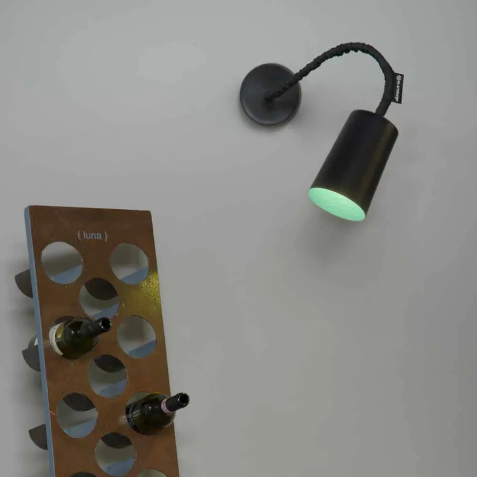 Wandarmatuur harslamp In-es.artdesign Verf met een modern krijtbord Viadurini