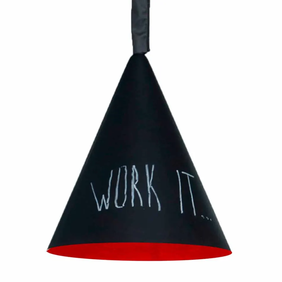 Hars hanglamp In-es.artdesign Jazz Modern schoolbord Viadurini