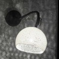 Wandlamp van hars en katoen In-es.artdesign Moderne A1-textuur
