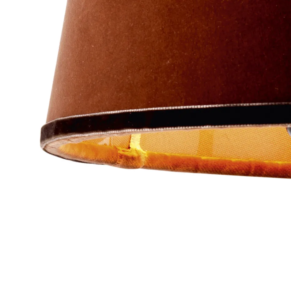 Grilli Snake stof en tafellamp gemaakt in Italië Viadurini