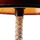 Grilli Snake stof en tafellamp gemaakt in Italië Viadurini