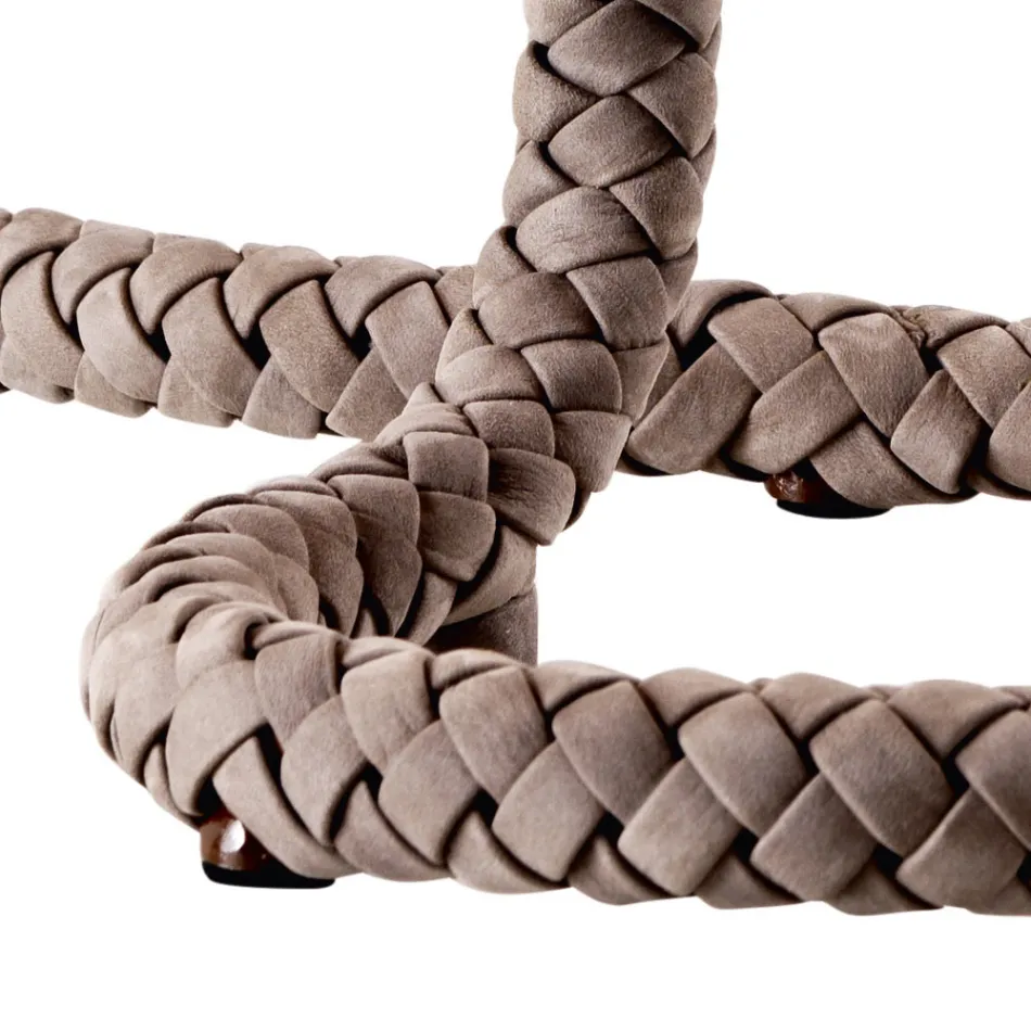 Grilli Snake stof en tafellamp gemaakt in Italië Viadurini