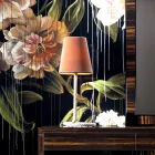 Grilli Snake stof en tafellamp gemaakt in Italië Viadurini