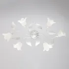 Gemaakt in Italië, glazen en metalen lamp voor stijlvolle interieurs – Sirio Viadurini