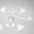 Gemaakt in Italië, glazen en metalen lamp voor stijlvolle interieurs – Sirio Viadurini