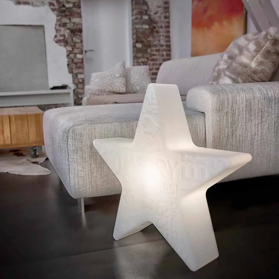 Witte, rode of groene led-, zonne- of E27-lamp voor binnen of buiten - Natalestar Viadurini