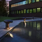 Led-tuinlamp in grijs of bruin gietijzeren ontwerp - Bitta van Il Fanale Viadurini