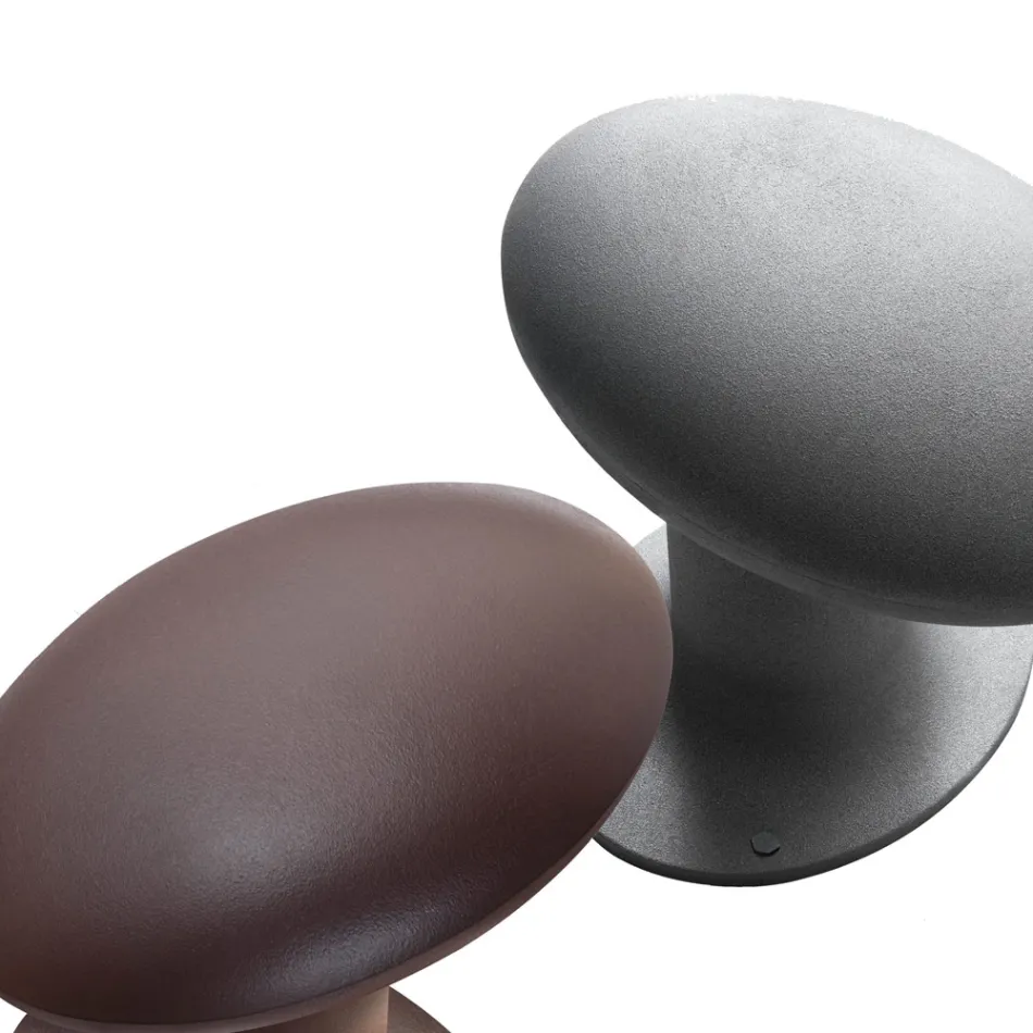 Design Led-tuinlamp in grijs of bruin gietijzer - Bitta van Il Fanale Viadurini