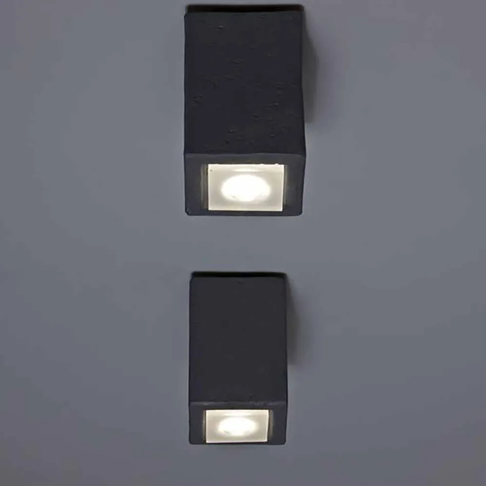 Outdoor terracotta LED plafondlamp, Smith - Toscot Viadurini