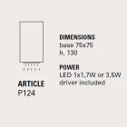 Outdoor terracotta LED plafondlamp, Smith - Toscot Viadurini
