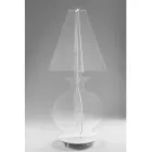 Moderne lasergemarkeerde plexiglas vloerlamp 3 maten - Raissa Viadurini