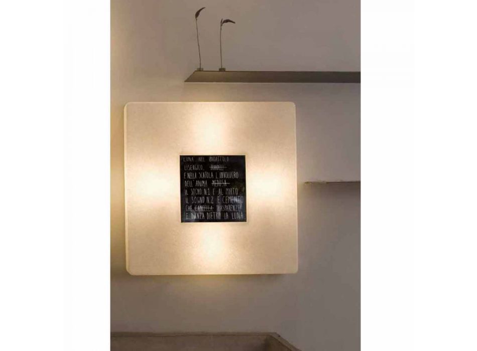 Moderne wandlamp In-es.artdesign Fragments 3 nebulite design Viadurini