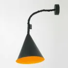 Moderne wandlamp In-es.artdesign Jazz met harsbord Viadurini