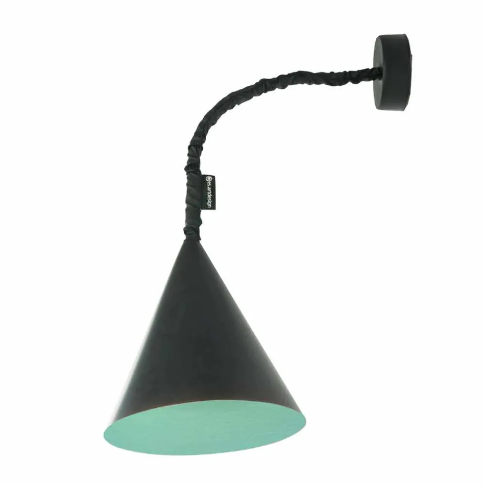 Moderne wandlamp In-es.artdesign Jazz met harsbord Viadurini