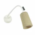 Moderne wandlamp In-es.artdesign Verf A Streep Nebulite en wol Viadurini