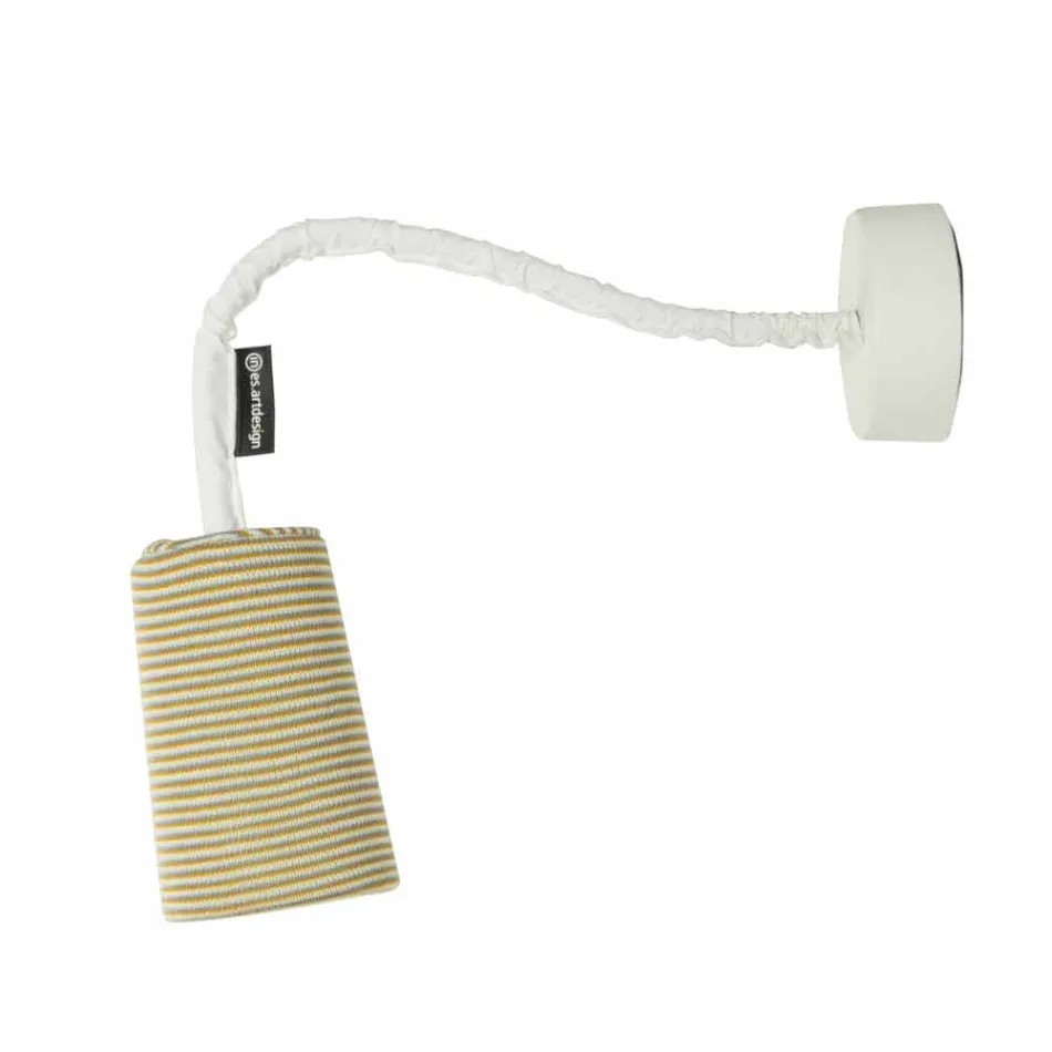 Moderne wandlamp In-es.artdesign Verf A Streep Nebulite en wol Viadurini