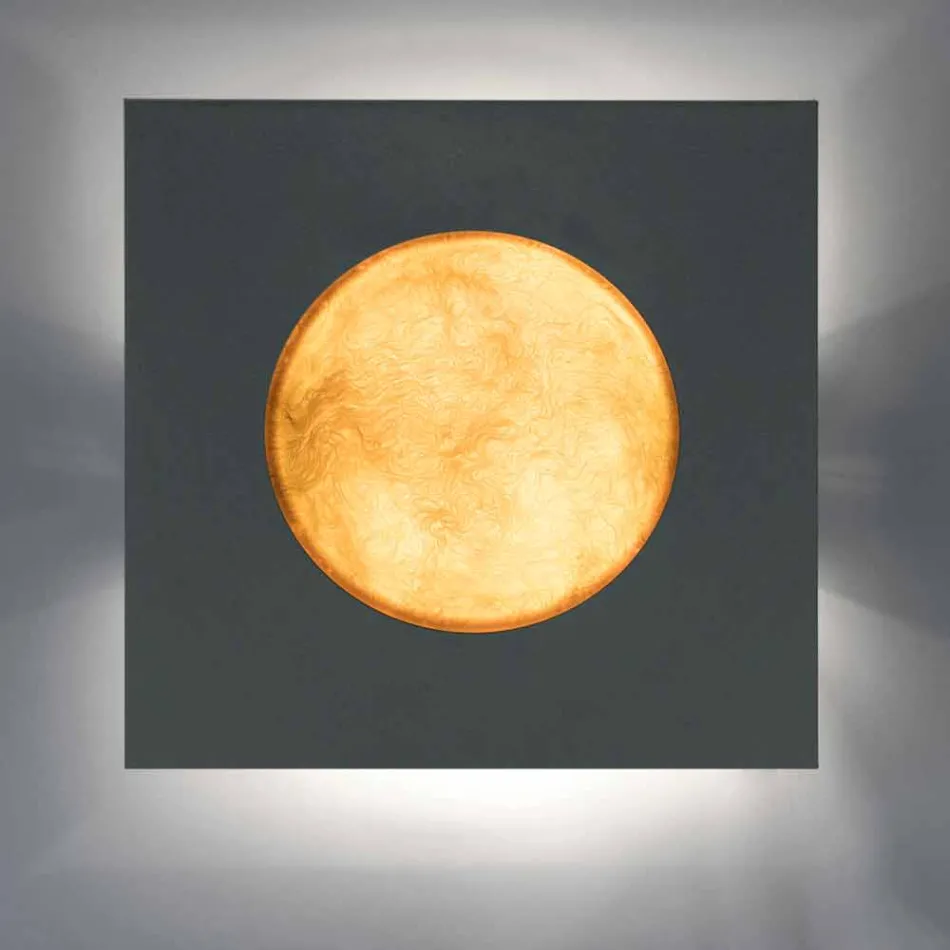 Moderne wandlamp In-es.artdesign Washmachine in nebulite Viadurini