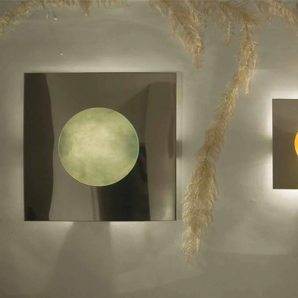 Moderne wandlamp In-es.artdesign Washmachine in nebulite Viadurini