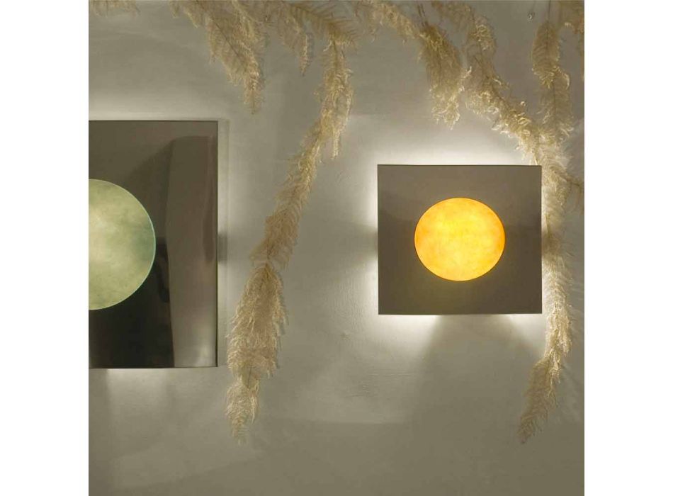 Moderne wandlamp In-es.artdesign Washmachine in nebulite Viadurini