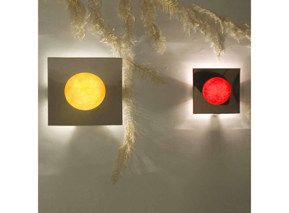 Moderne wandlamp In-es.artdesign Washmachine in nebulite Viadurini