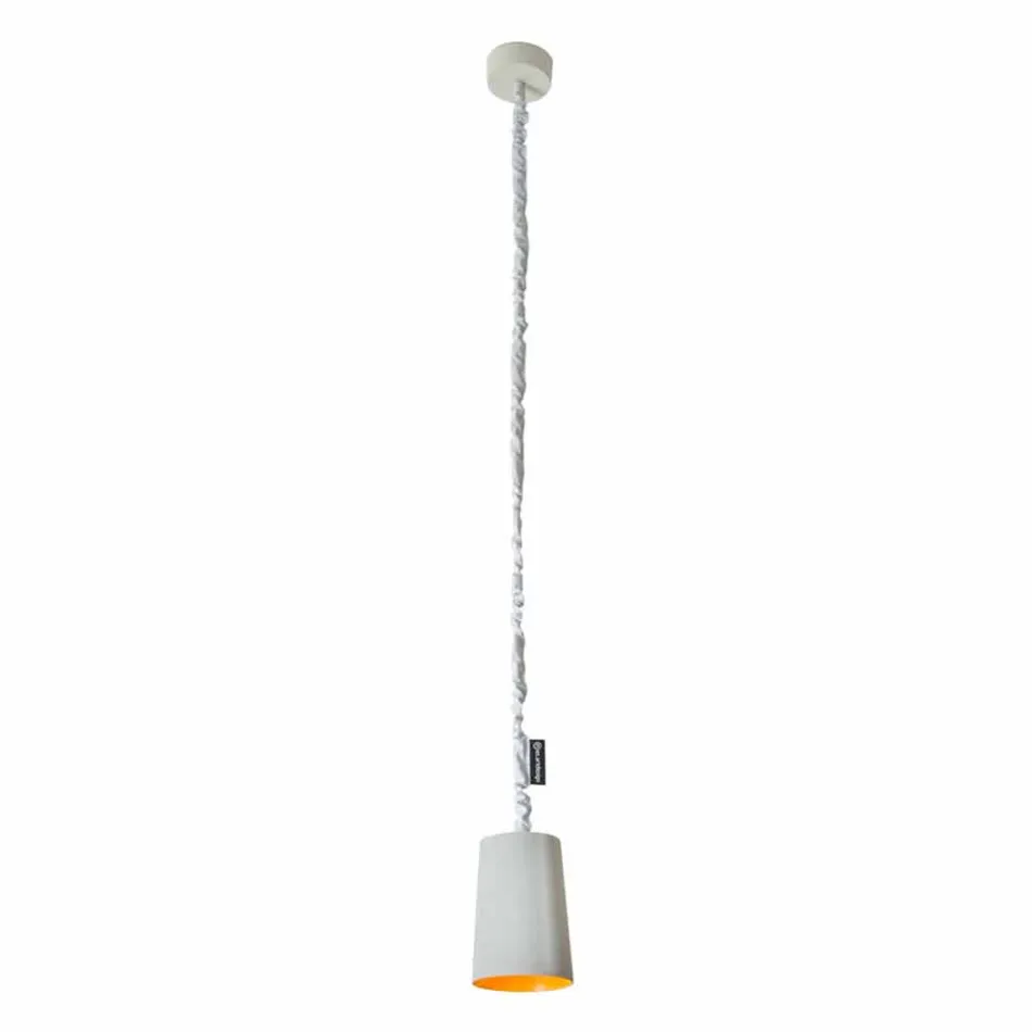 Moderne hanglamp In-es.artdesign Verf Geschilderd beton Viadurini