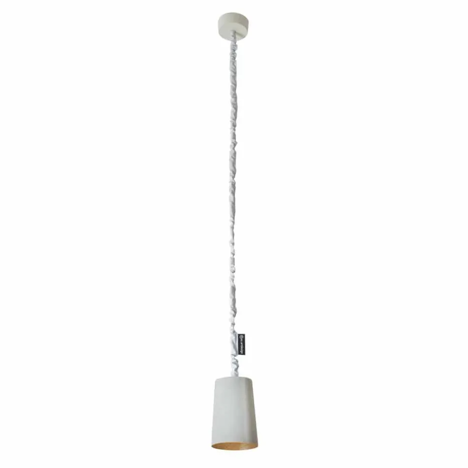 Moderne hanglamp In-es.artdesign Verf Geschilderd beton Viadurini