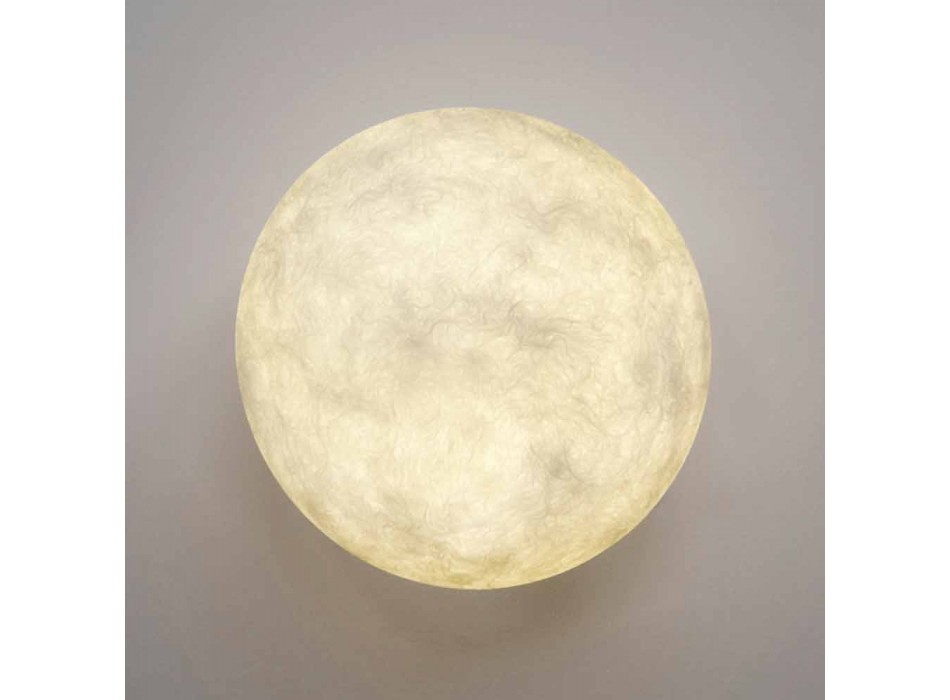 Moderne wandlamp In-es.artdesign A. Moon in Nebulite Viadurini