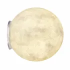 Moderne wandlamp In-es.artdesign A. Moon in Nebulite Viadurini