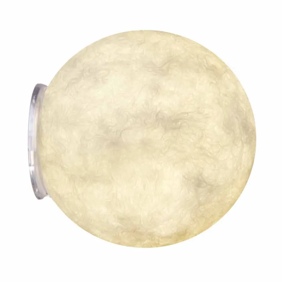 Moderne wandlamp In-es.artdesign A. Moon in Nebulite Viadurini