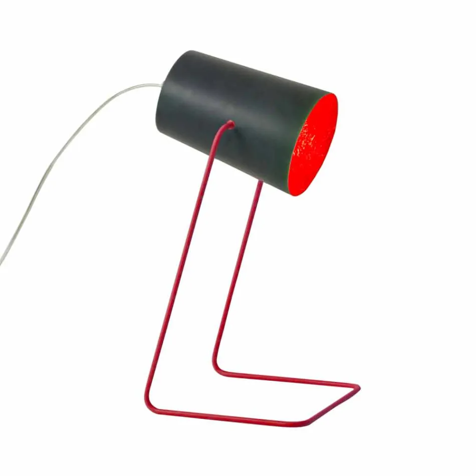 Moderne tafellamp In-es.artdesign Verf Tbord effect Viadurini