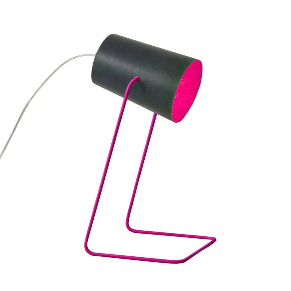 Moderne tafellamp In-es.artdesign Verf Tbord effect Viadurini