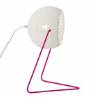 Moderne tafellamp In-es.artdesign Handgemaakte katoenen T1 textuur Viadurini