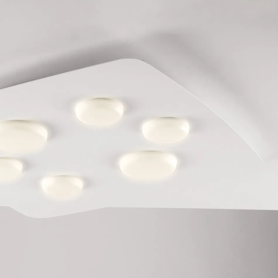 Een moderne lamp van glas en metaal voor een stijlvolle interieurdecoratie – Kepler Viadurini