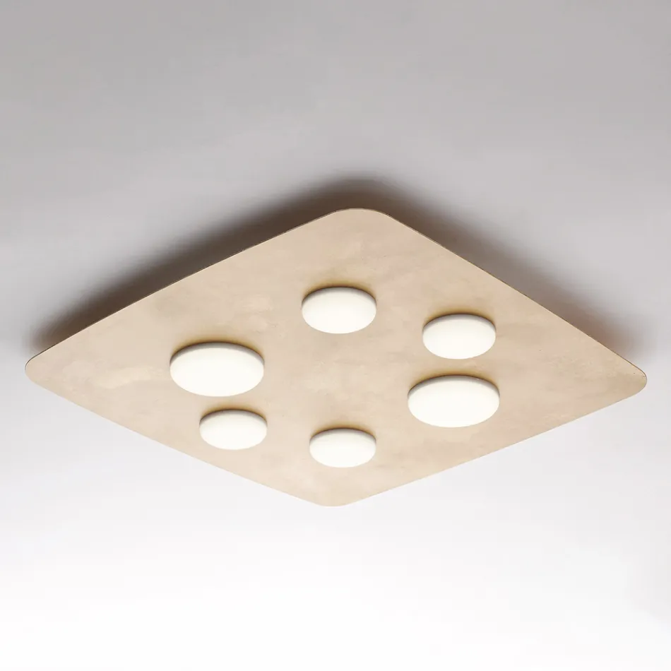 Een moderne lamp van glas en metaal voor een stijlvolle interieurdecoratie – Kepler Viadurini