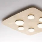 Een moderne lamp van glas en metaal voor een stijlvolle interieurdecoratie – Kepler Viadurini