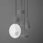 Moderne hanglamp in keramiek Made in Italy - Lustrini L3 Aldo Bernardi Viadurini