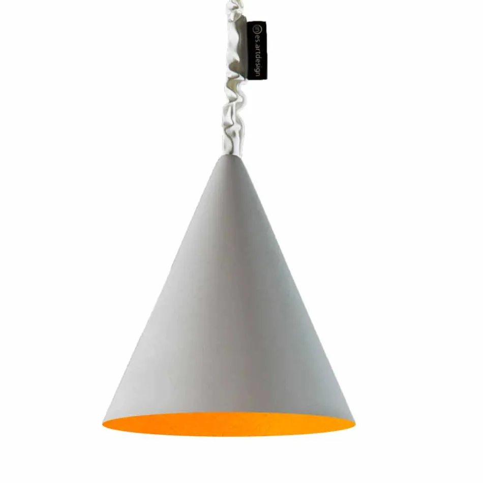 Moderne hanglamp In-es.artdesign Jazz Cement-afwerkcement Viadurini