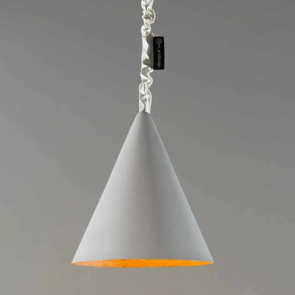 Moderne hanglamp In-es.artdesign Jazz Cement-afwerkcement Viadurini