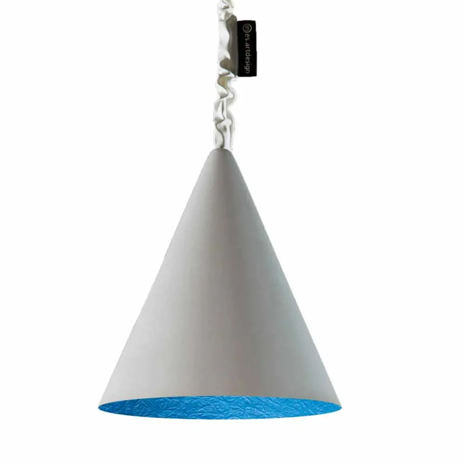 Moderne hanglamp In-es.artdesign Jazz Cement-afwerkcement Viadurini