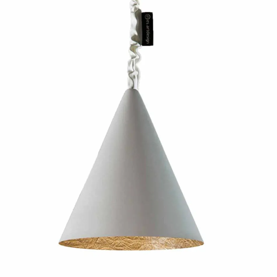 Moderne hanglamp In-es.artdesign Jazz Cement-afwerkcement Viadurini