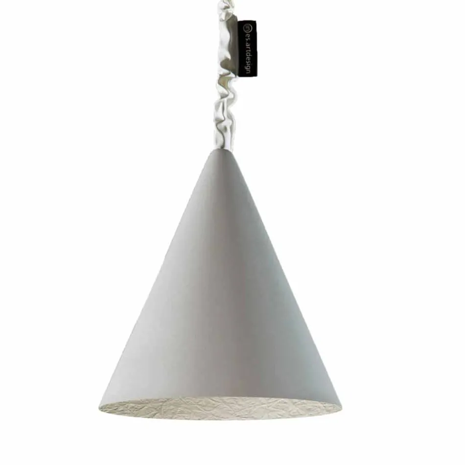 Moderne hanglamp In-es.artdesign Jazz Cement-afwerkcement Viadurini
