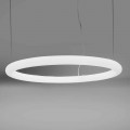 Ronde LED-pendellamp in polyethyleen Made in Italy - Slide Giotto