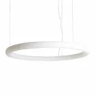 Moderne ronde hanglamp in polyethyleen Made in Italy - Slide Giotto Viadurini
