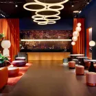 Moderne ronde hanglamp in polyethyleen Made in Italy - Slide Giotto Viadurini